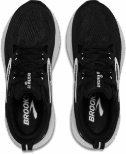 BROOKS Men's Glycerin 22 WIDE (090 - Black/Grey/White) -FastStride Gear 110445 090 O Glycerin 22