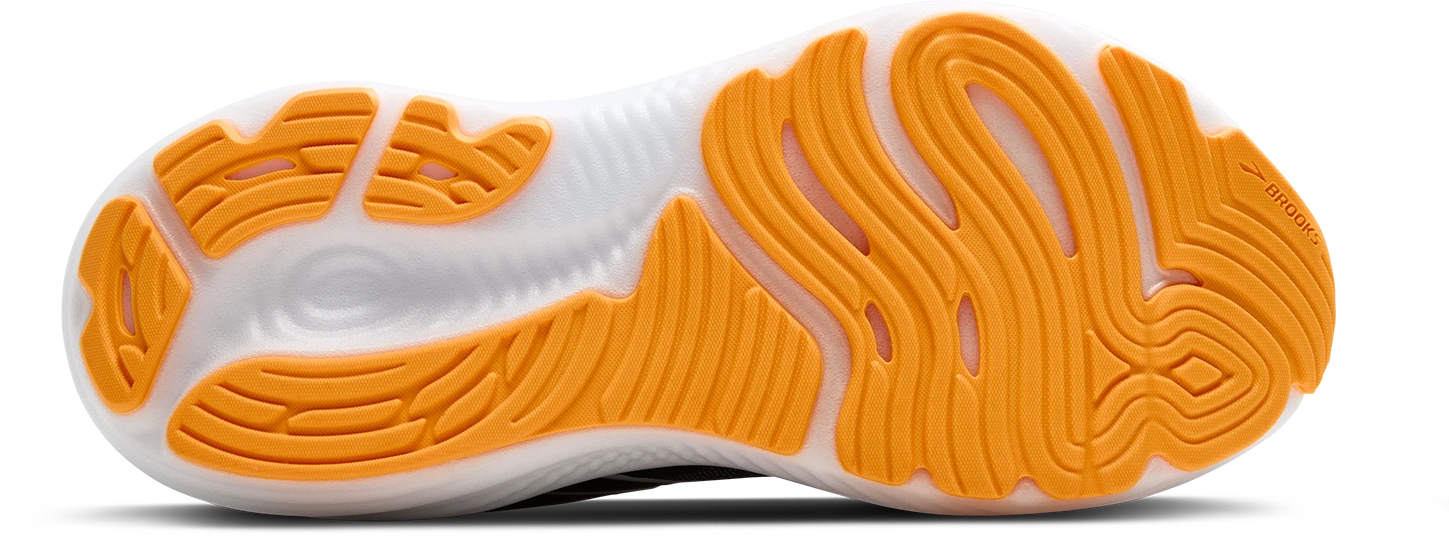 BROOKS Men's Glycerin GTS 22 WIDE (013 - Black/Country Blue/Orange Pop) 8 BROOKS Men's Glycerin GTS 22 WIDE (013 - Black/Country Blue/Orange Pop) - Image 6