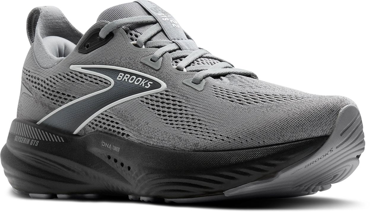 BROOKS Men's Glycerin GTS 22 (078 - Primer Gray/Ebony/Bluewash) 5 BROOKS Men's Glycerin GTS 22 (078 - Primer Gray/Ebony/Bluewash) - Image 3
