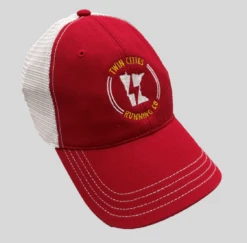 TCRC “111” Garment Washed SnapBack Cap (Red/White)