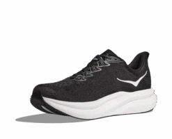 Hoka Women's Mach 6 (BWHT - Black/White) -FastStride Gear 1147790 BWHT 3
