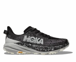 Hoka Men's Speedgoat 6 (BKSTR - Black/Stardust)