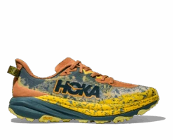 Hoka Men's Speedgoat 6 (TTT - Terra Cotta/Mountain Fog)