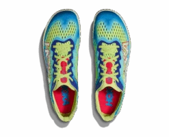 Hoka Unisex Cielo FLYX (LCV - Lettuce/Virtual Blue) -FastStride Gear 1151990 LCV 2