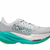 Hoka Women’s Mach X 2 (FCQ - Frost/Electric Aqua) 1 Hoka Women’s Mach X 2 (FCQ - Frost/Electric Aqua) -FastStride Gear 1155120 FCQ 1
