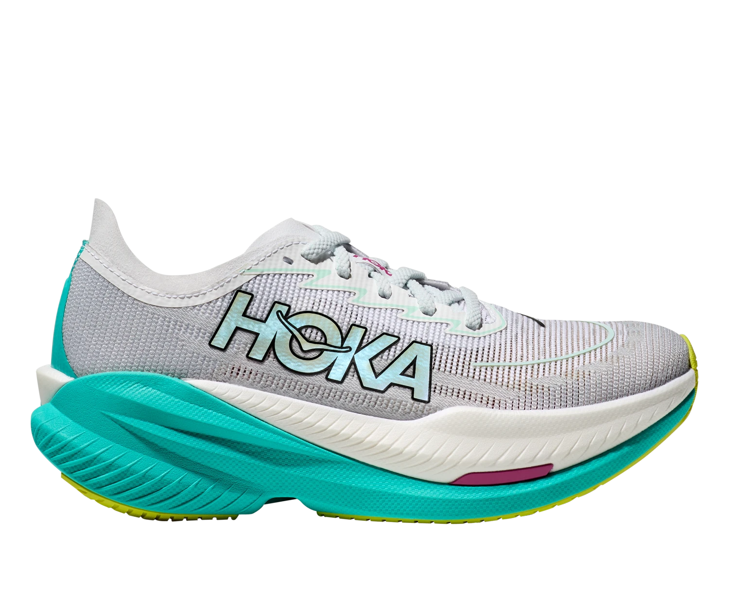 Hoka Women’s Mach X 2 (FCQ - Frost/Electric Aqua) 3 Hoka Women’s Mach X 2 (FCQ - Frost/Electric Aqua)