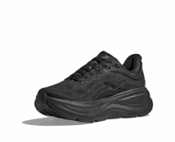 Hoka Women's Bondi 9 WIDE (BBLC - Black/Black) -FastStride Gear 1162011 BBLC 3 cfd6d2f2 878e 4779 a000 f6115c534014