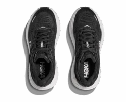 Hoka Men's Bondi 9 (BWHT - Black/White) -FastStride Gear 1162011 BWHT 2