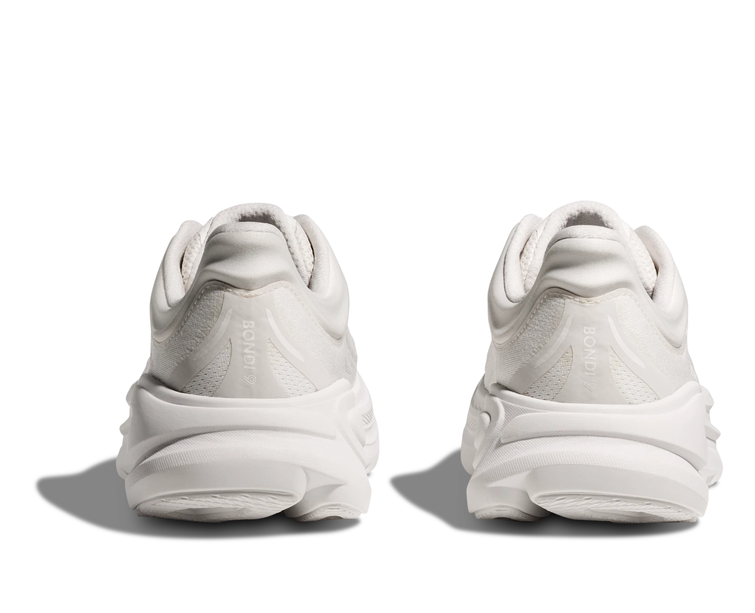 Hoka Women's Bondi 9 WIDE (WWH - White/White) 8 Hoka Women's Bondi 9 WIDE (WWH - White/White) - Image 6