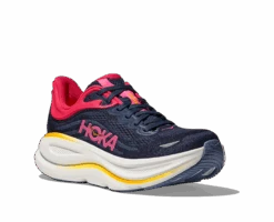 Hoka Women's Bondi 9 (VLD - Varsity Navy/Nautical Dust) -FastStride Gear 1162012 VLD 6