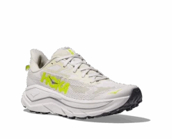 Men's Challenger 8 (WNH - White/Neon Hoka Citrus) -FastStride Gear 1168716 WNH 6