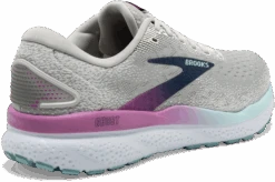 BROOKS Women's Ghost 16 WIDE (175 - White/Grey/Estate Blue) -FastStride Gear 120407 175 H Ghost 16 82f9d756 5237 4cea 8623 1ece3b3d2a8c