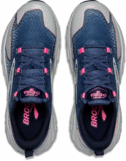 BROOKS Women's Cascadia 18 (476 - Oceana/Pearl Blue/Pink) -FastStride Gear 120416 476 O Cascadia 18