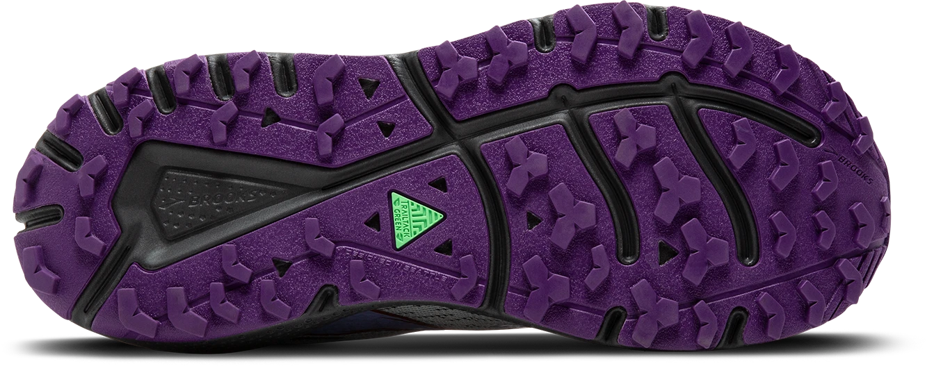 BROOKS Women's Divide 5 (080 - Mercury/Ebony/Sweet Lavender) 8 BROOKS Women's Divide 5 (080 - Mercury/Ebony/Sweet Lavender) - Image 6