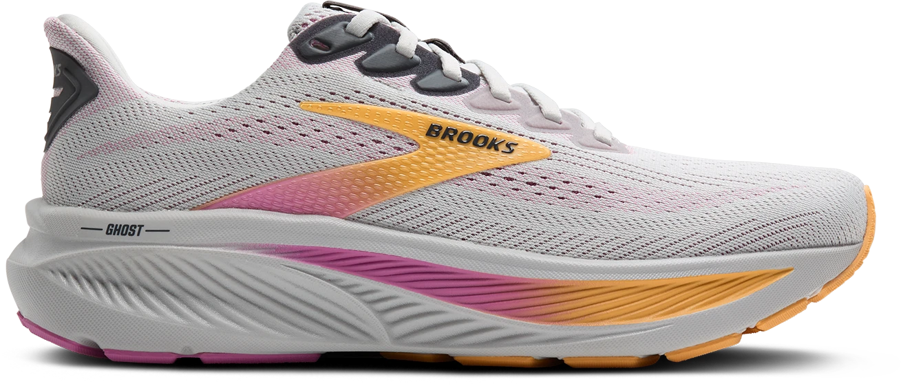 BROOKS Women's Ghost 17 (070 - Oyster/Apricot/Pink) 3 BROOKS Women's Ghost 17 (070 - Oyster/Apricot/Pink)