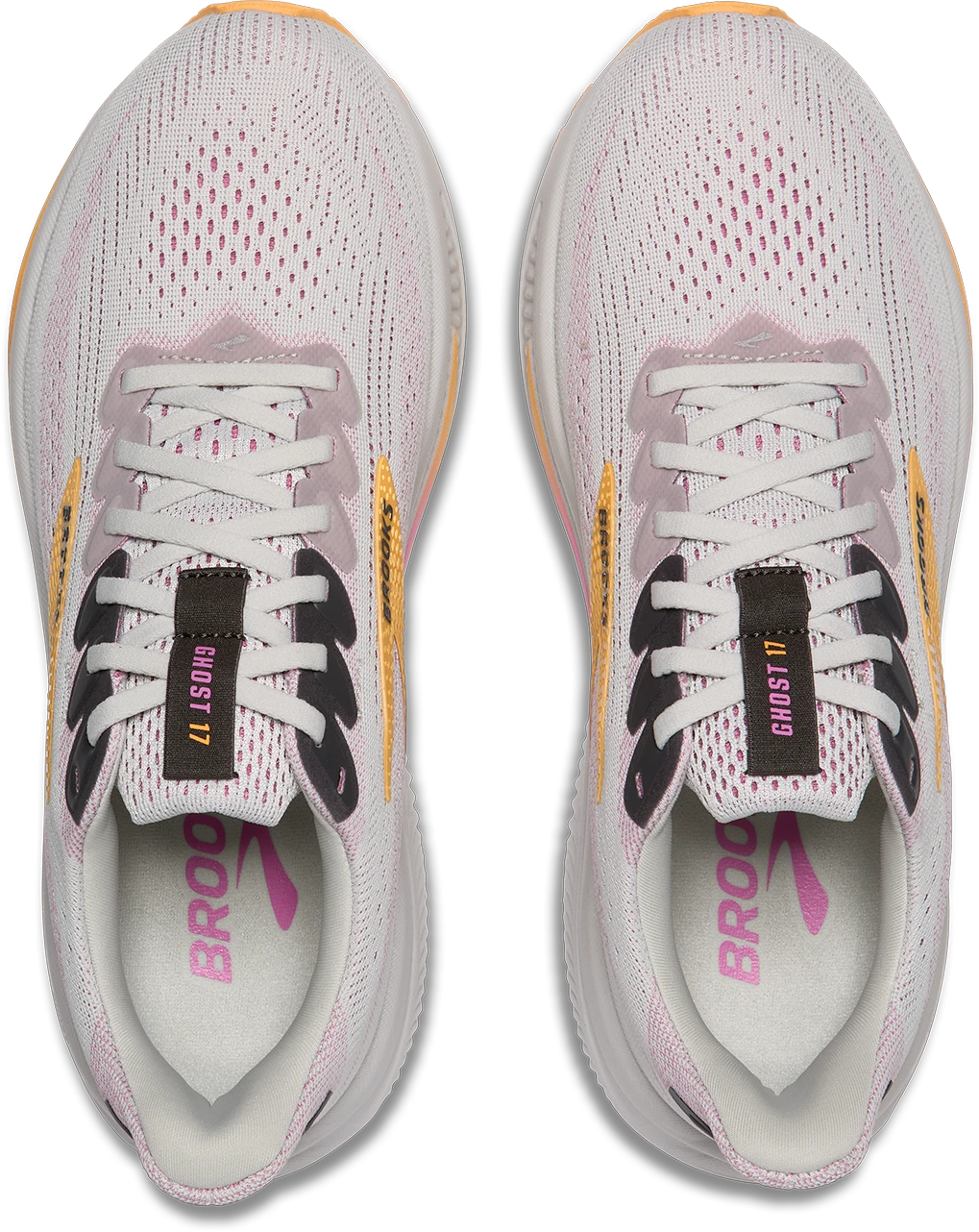 BROOKS Women's Ghost 17 (070 - Oyster/Apricot/Pink) 6 BROOKS Women's Ghost 17 (070 - Oyster/Apricot/Pink) - Image 4