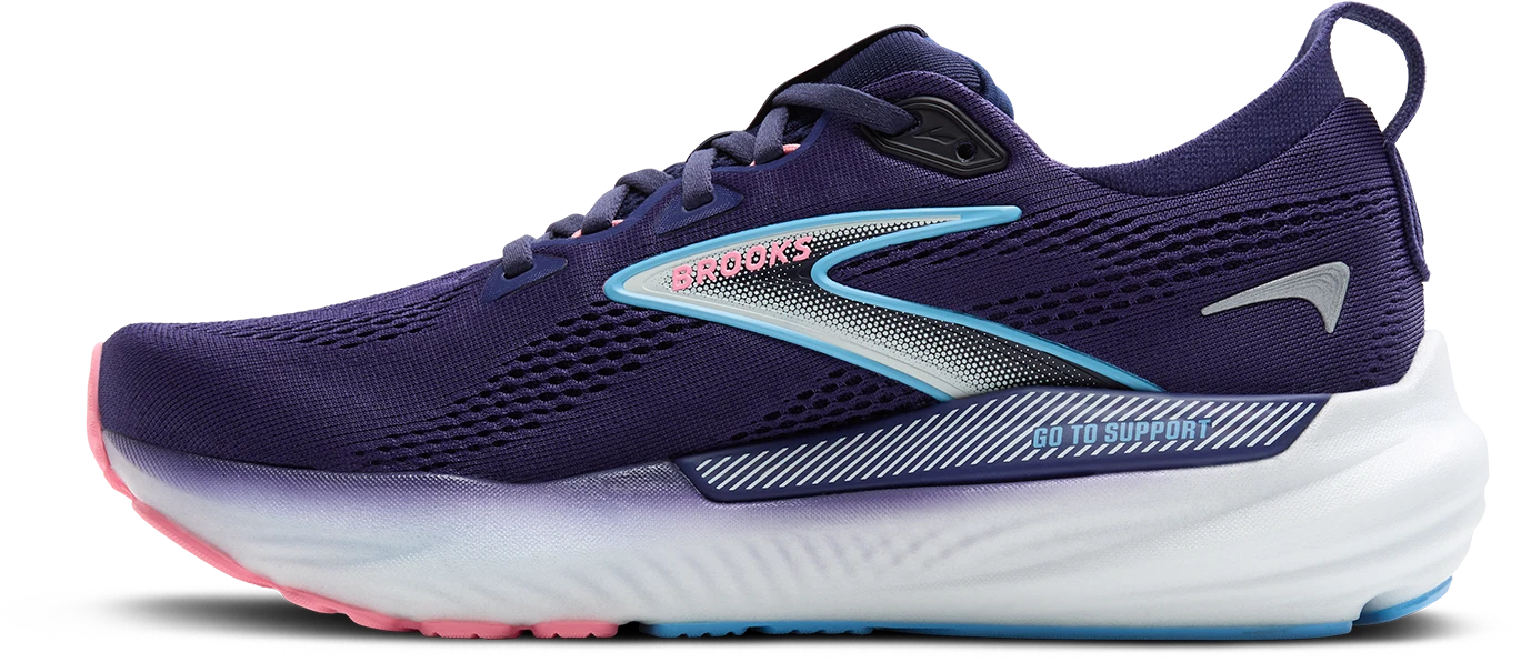 BROOKS Women's Glycerin GTS 22 (429 - Blue Ribbon/Peacoat/Dianthus) 4 BROOKS Women's Glycerin GTS 22 (429 - Blue Ribbon/Peacoat/Dianthus) - Image 2