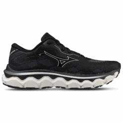 Mizuno Women’s Wave Horizon 7 (900A - Black/Nimbus Cloud) -FastStride Gear 1442900A 01 46a40b56 d838 4fa7 8518 268724cf1af1