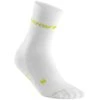 CEP Neon Mid Cut Compression Socks (White/Neon Yellow) -FastStride Gear 1BE113F7 7BF7 4AD9 B51B 0E10FEE9C6ED
