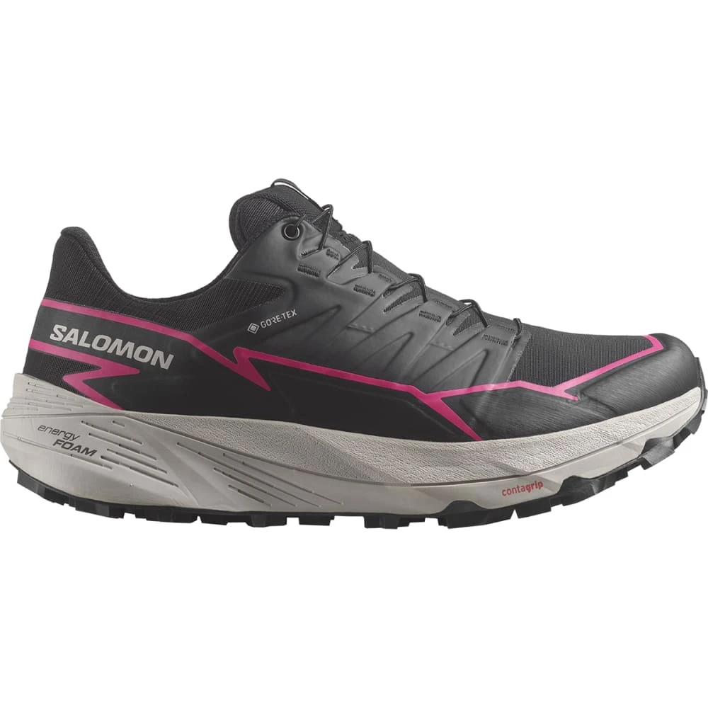 Salomon Women’s Thundercross GORE-TEX (Black/Black/Pink Glo) 3 Salomon Women’s Thundercross GORE-TEX (Black/Black/Pink Glo)