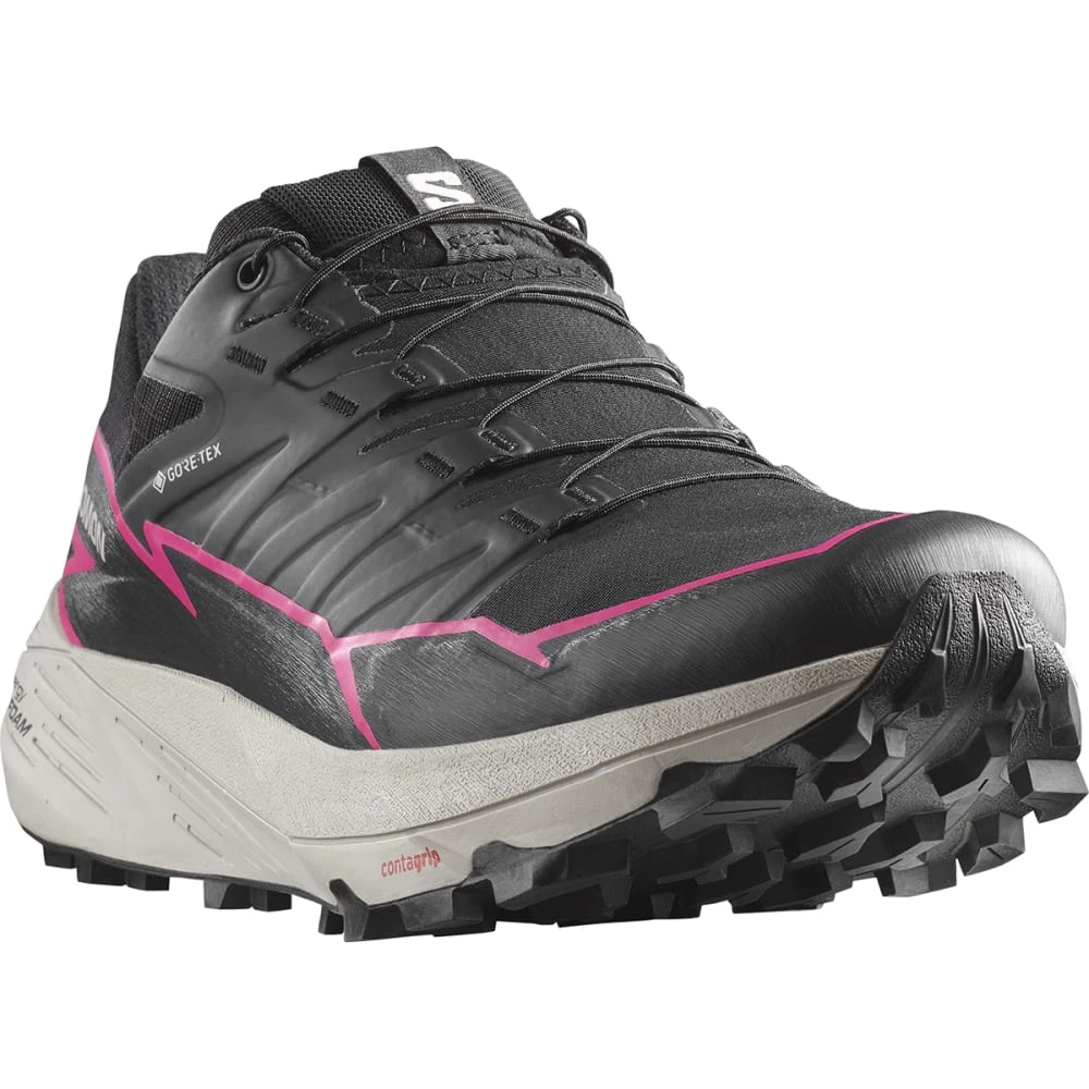 Salomon Women’s Thundercross GORE-TEX (Black/Black/Pink Glo) 5 Salomon Women’s Thundercross GORE-TEX (Black/Black/Pink Glo) - Image 3