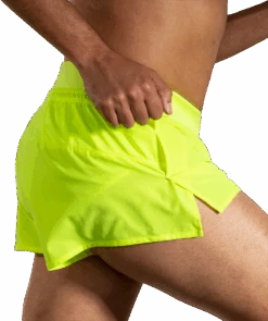 BROOKS Men's Sherpa 3" Split Short (305 - Nightlife) -FastStride Gear 211329 305 MV Sherpa 3in Split Short