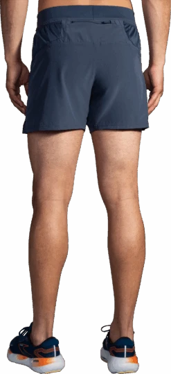 BROOKS Men's Sherpa 5" Short (455 - Blue Slate) -FastStride Gear 211332 455 MB Sherpa 5in Short