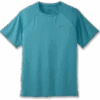 BROOKS Men's Atmosphere Short Sleeve 2.0 (437 - Storm Blue) -FastStride Gear 211455 437 LF Atmosphere Short Sleeve 2