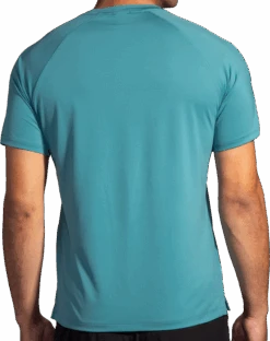 BROOKS Men's Atmosphere Short Sleeve 2.0 (437 - Storm Blue) -FastStride Gear 211455 437 MB Atmosphere Short Sleeve 2