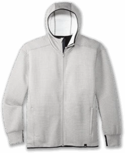 BROOKS Men's Activate Midweight Hoodie (066 - Htr Ash/Black)