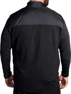 BROOKS Men's Shield Hybrid Vest 3.0 (001 - Black) -FastStride Gear 211525 001 MB Shield Hybrid Vest 3