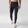 BROOKS Men's Momentum Thermal Tight 2.0 (021 - Black/Speed Logo) -FastStride Gear 211568 021 mf momentum thermal tight 2 mens thermal running tight