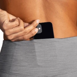 BROOKS Women’s Spark Capri (033 - Heather Charcoal) -FastStride Gear 221663 033 D2 Spark Capri