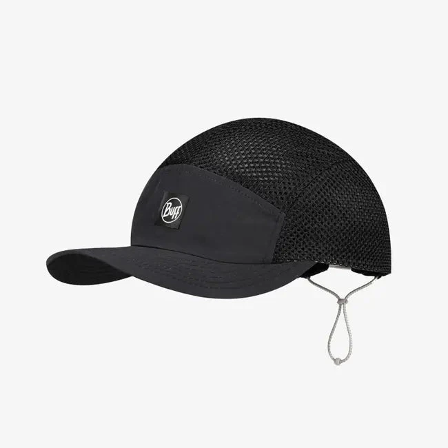 Buff 5 Panel Air Cap (Black) 3 Buff 5 Panel Air Cap (Black)