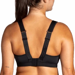 BROOKS Women's Convertible 2.0 Sports Bra (001 - Black) -FastStride Gear 350089 001 MB Convertible Run Bra 2