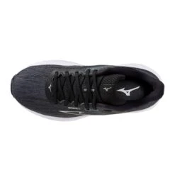 Mizuno Women's Wave Inspire 21 (9073 - Black/Silver) -FastStride Gear 411491 9073 04