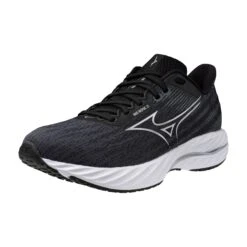 Mizuno Women's Wave Inspire 21 (9073 - Black/Silver) -FastStride Gear 411491 9073 06