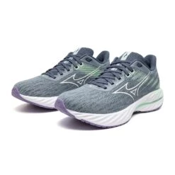 Mizuno Women's Wave Inspire 21 (9T00 - Tradewinds/White) -FastStride Gear 411491 9T00 08