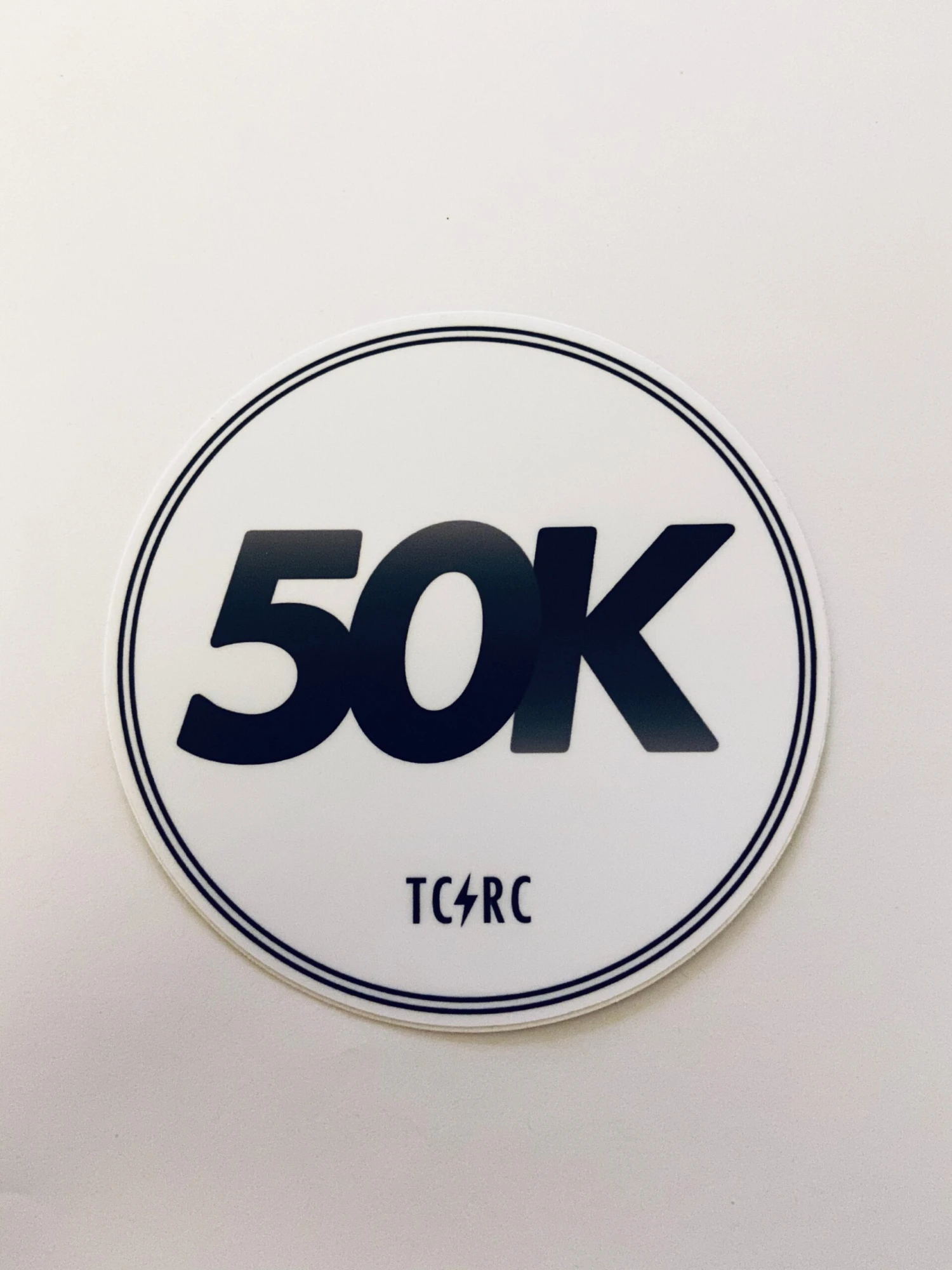 50K TCRC Sticker 3 50K TCRC Sticker