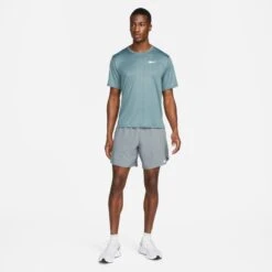 Nike Men's DRI-FIT Stride 7" 2-in-1 Shorts (084 - Smoke Grey/Dark Smoke Grey/Reflective Silver) -FastStride Gear A0F32A6B 1151 4183 ACFC F74469047FCA