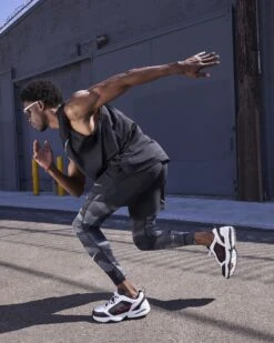 Nike Men's Air Monarch IV (101 - White/Black) -FastStride Gear AIR MONARCH IV 1