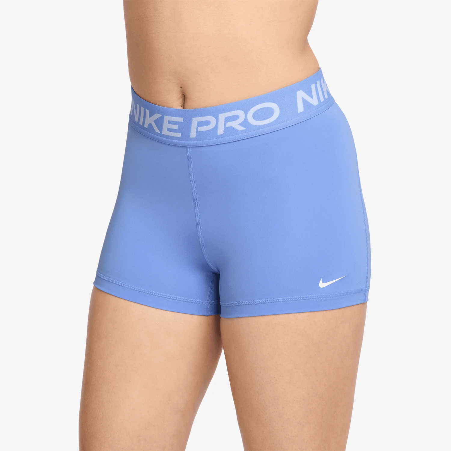Nike Women's Pro 3" Shorts (495 - Royal Pulse/White) 3 Nike Women's Pro 3" Shorts (495 - Royal Pulse/White)