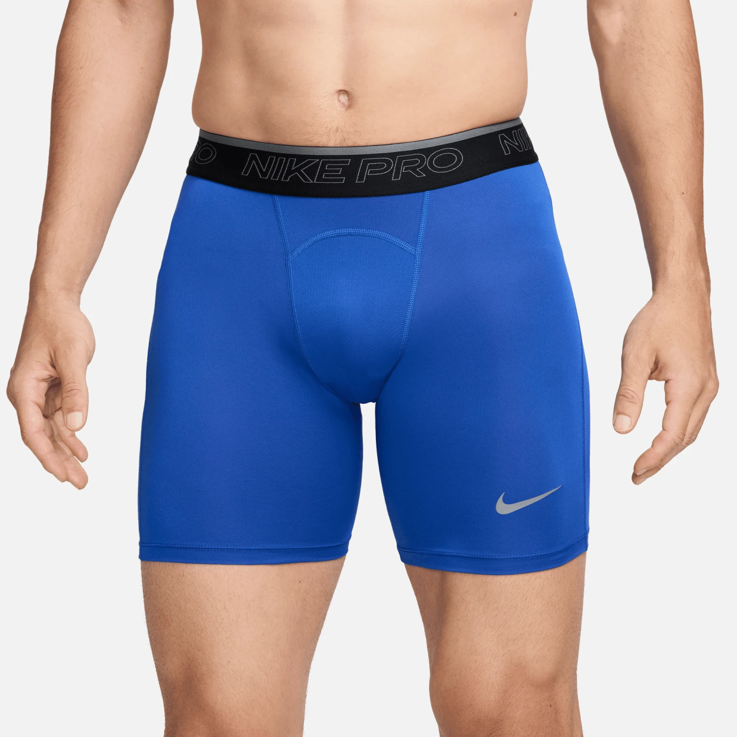 Men's Nike Pro Short (493 - Game Royal/Cool Grey) 4 Men's Nike Pro Short (493 - Game Royal/Cool Grey) - Image 2