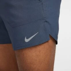 Nike Men's DRI-FIT Stride 5" Shorts (437 - Thunder Blue/Black/Reflective Silver) -FastStride Gear AURORA DM4755 437 PHSYM004 2000
