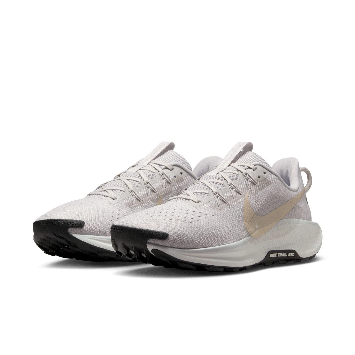 Nike Men’s React Pegasus Trail 5 (008 - Vast Grey/Sanddrift-Summit White-Black) 5 Nike Men’s React Pegasus Trail 5 (008 - Vast Grey/Sanddrift-Summit White-Black) - Image 3