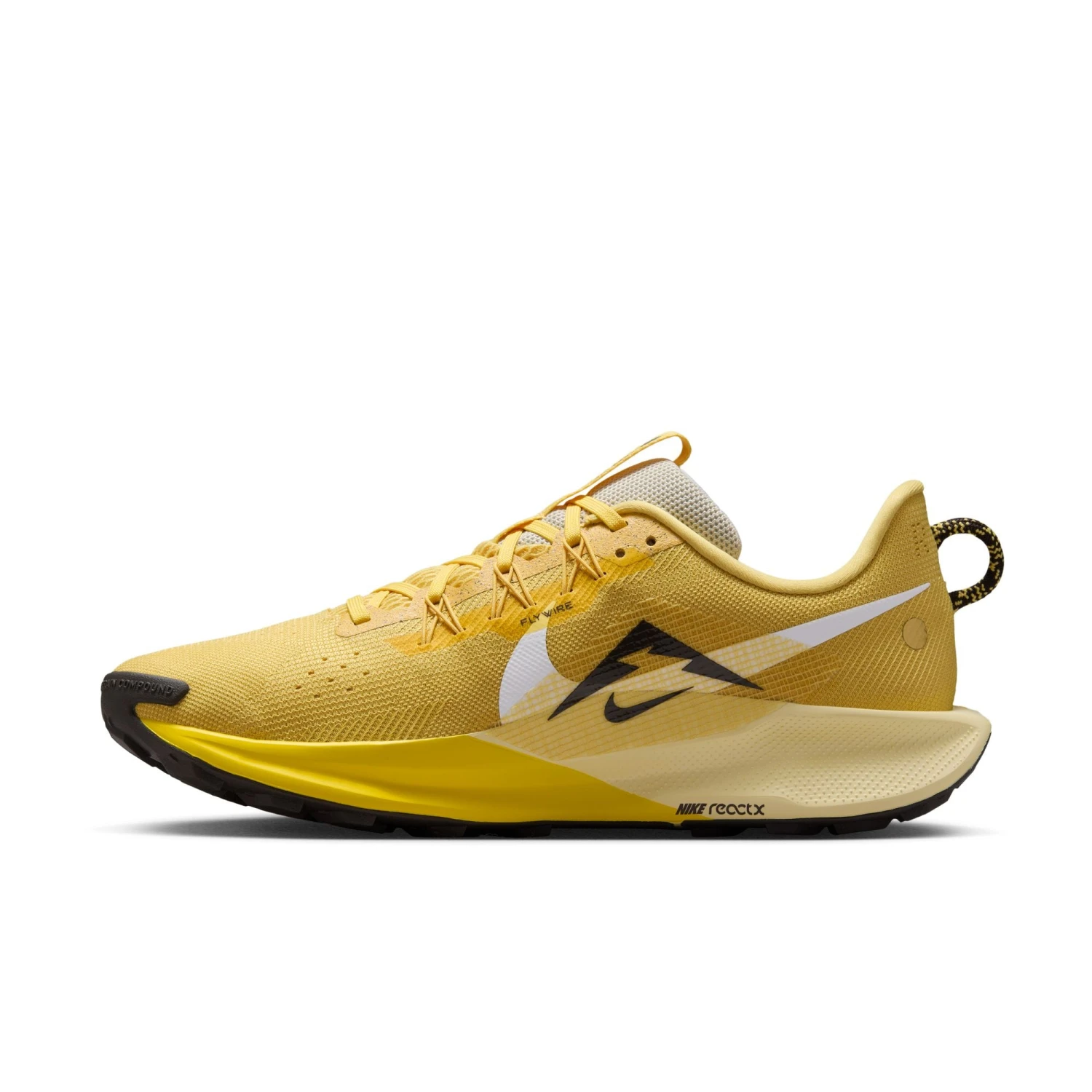 Nike Men’s React Pegasus Trail 5 (700 - Saturn Gold/White-Lightening-Alabaster) 4 Nike Men’s React Pegasus Trail 5 (700 - Saturn Gold/White-Lightening-Alabaster) - Image 2