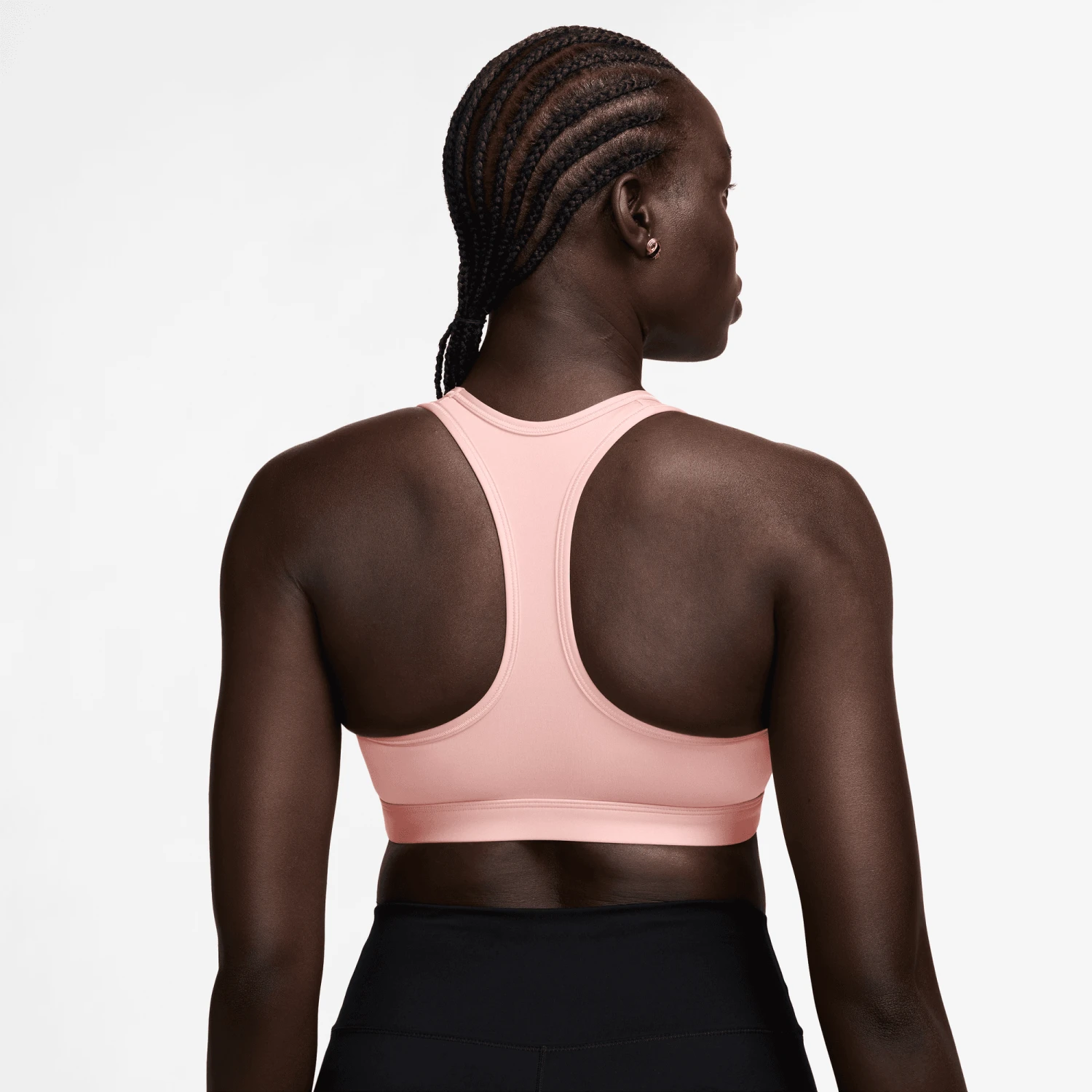 Nike Women’s Swoosh Medium Support Sports Bra (608 - Atmosphere/Atmosphere/White) 5 Nike Women’s Swoosh Medium Support Sports Bra (608 - Atmosphere/Atmosphere/White) - Image 3