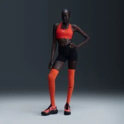 Nike Women’s Swoosh Medium Support Sports Bra (657 - University Red/White) 11 Nike Women’s Swoosh Medium Support Sports Bra (657 - University Red/White) -FastStride Gear AURORA DX6821 657 PHSFM001 2000