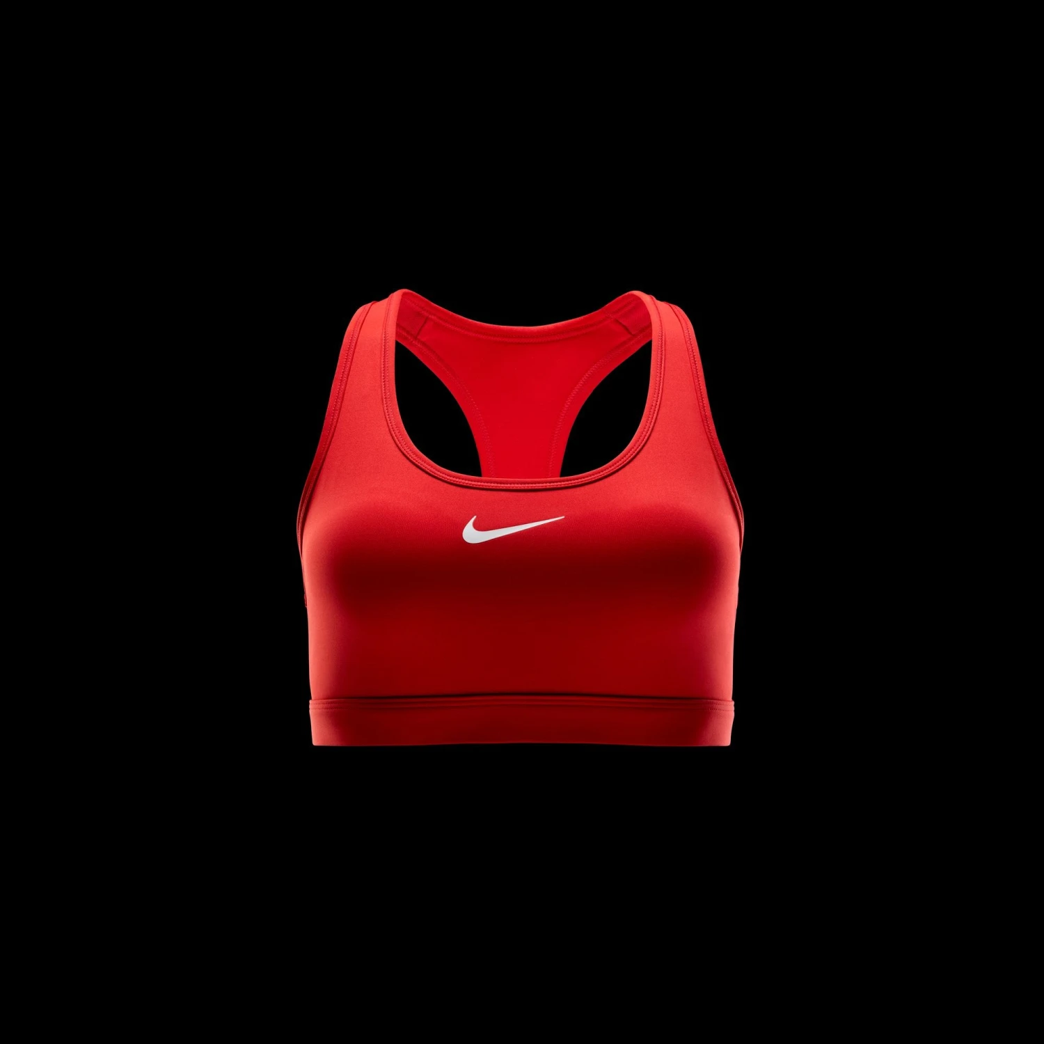 Nike Women’s Swoosh Medium Support Sports Bra (657 - University Red/White) 8 Nike Women’s Swoosh Medium Support Sports Bra (657 - University Red/White) - Image 6