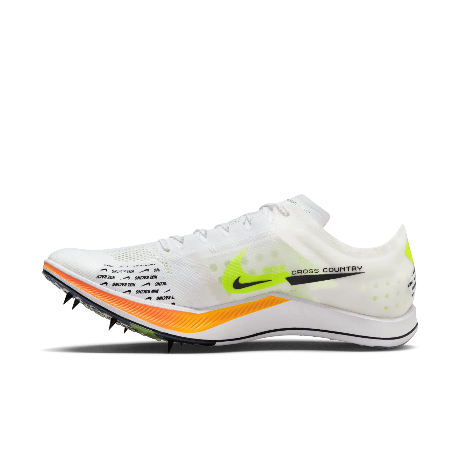Nike Unisex ZoomX Dragonfly XC (100 - White/Black-Total Orange-Laser Orange) 4 Nike Unisex ZoomX Dragonfly XC (100 - White/Black-Total Orange-Laser Orange) - Image 2